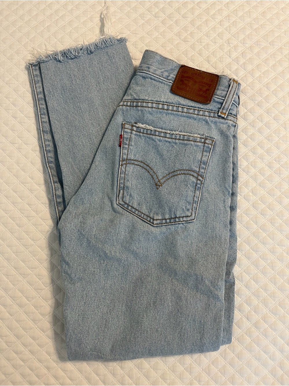Levi's Light Blue Women's Mini Dress-Inspired Denim Piece